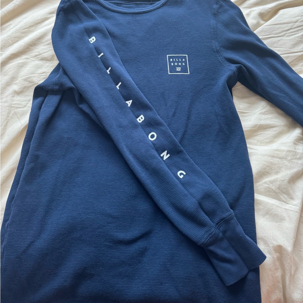 Billabong Deep Blue Crew Neck Top